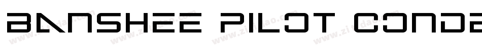 Banshee Pilot Conden字体转换